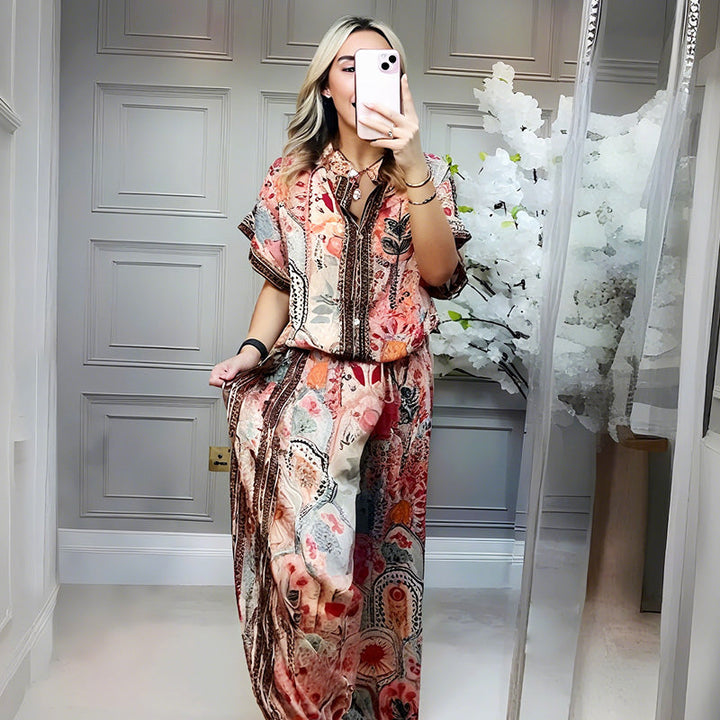 The Coral Bay - Printed Two-Piece Set