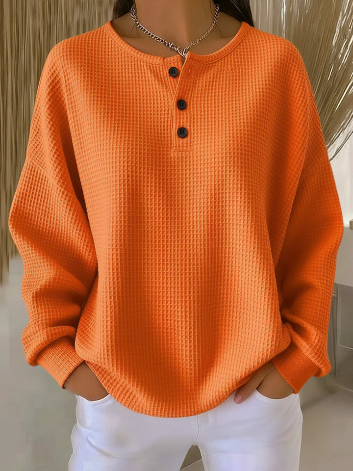 Poppy - Casual Round Neck Sweatshirt