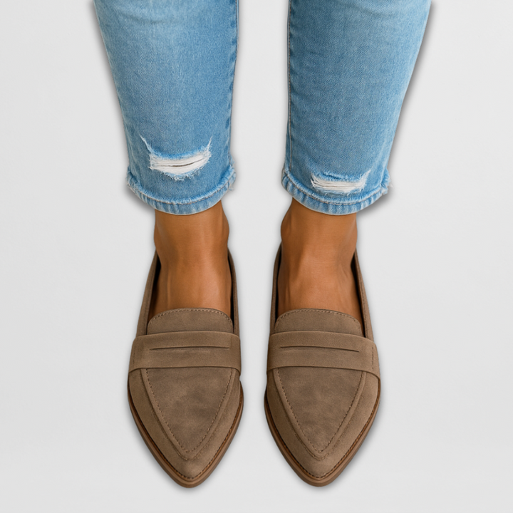 Niki - Suede Loafers