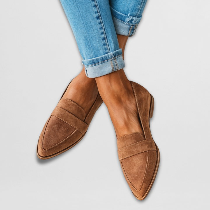 Niki - Suede Loafers