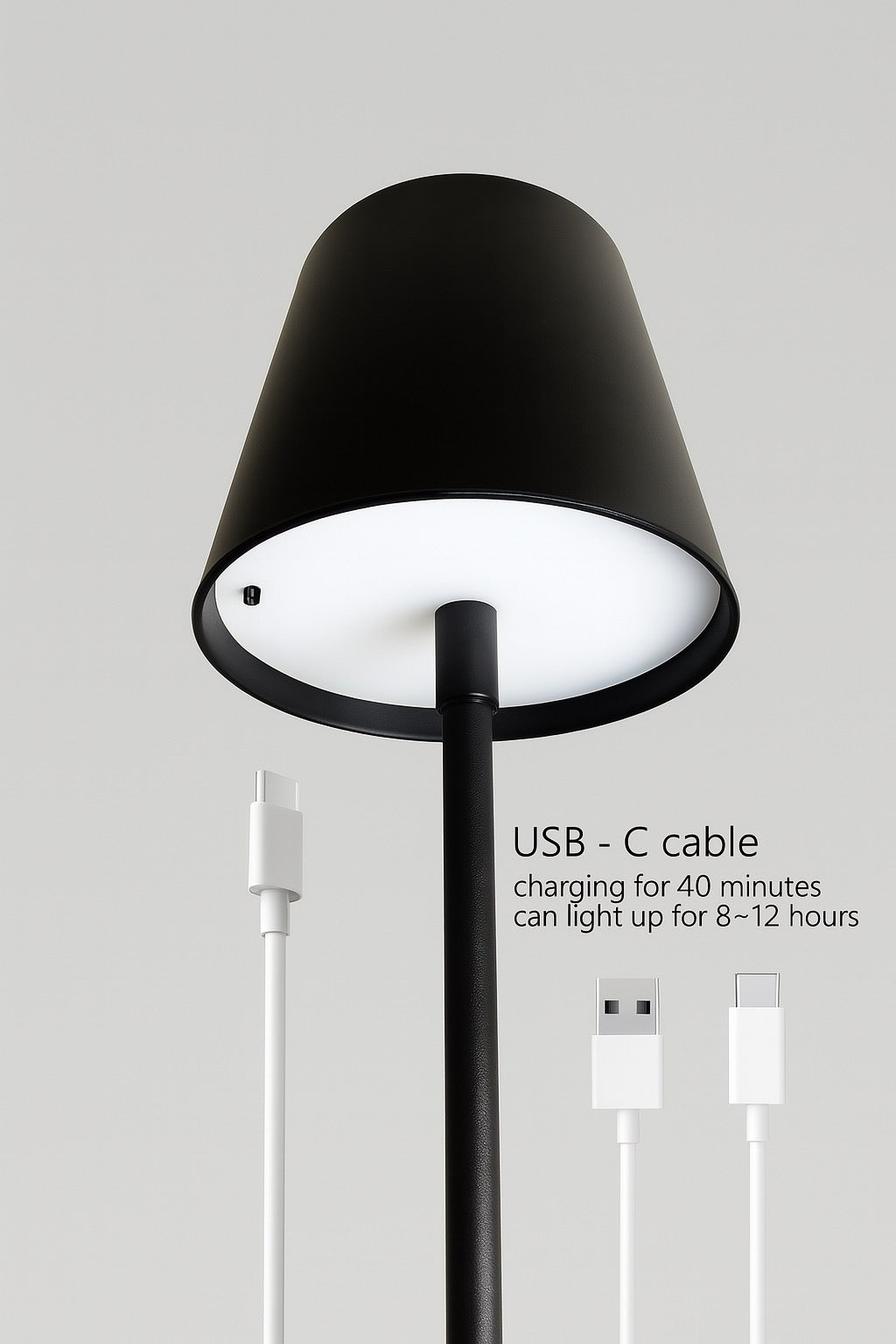 ✨ MaisonLaurant™ Luminère Élancée – Minimalistische Draadloze Staande Lamp met Sfeervolle Gloed