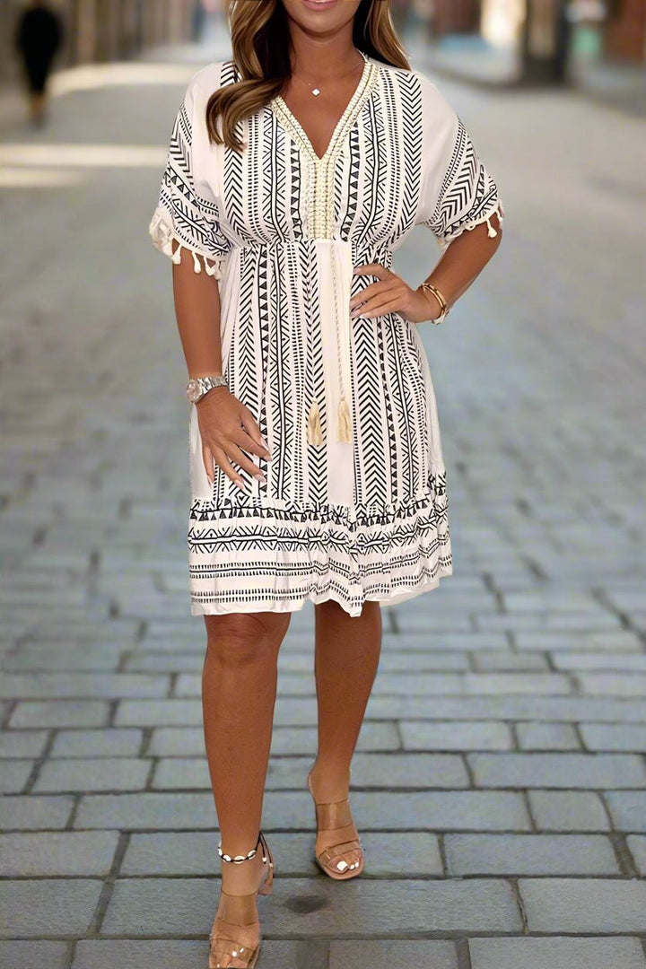 Robyn - Chic Printed Dress