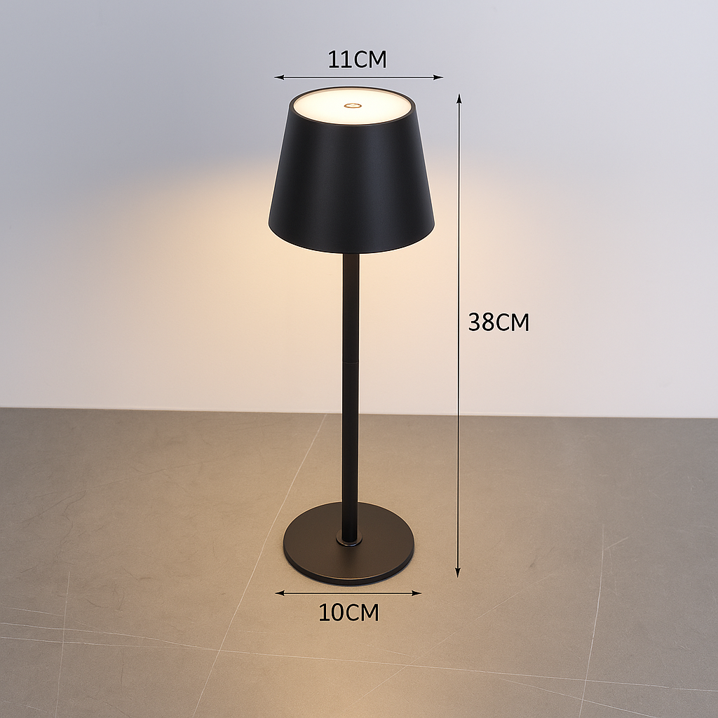 🔥✨ MaisonLaurant™ “Lumière Haute” – Moderne Oplaadbare Tafellamp met Slanke Hoge Voet | Sfeervolle Verlichting voor Woonkamer & Slaapkamer