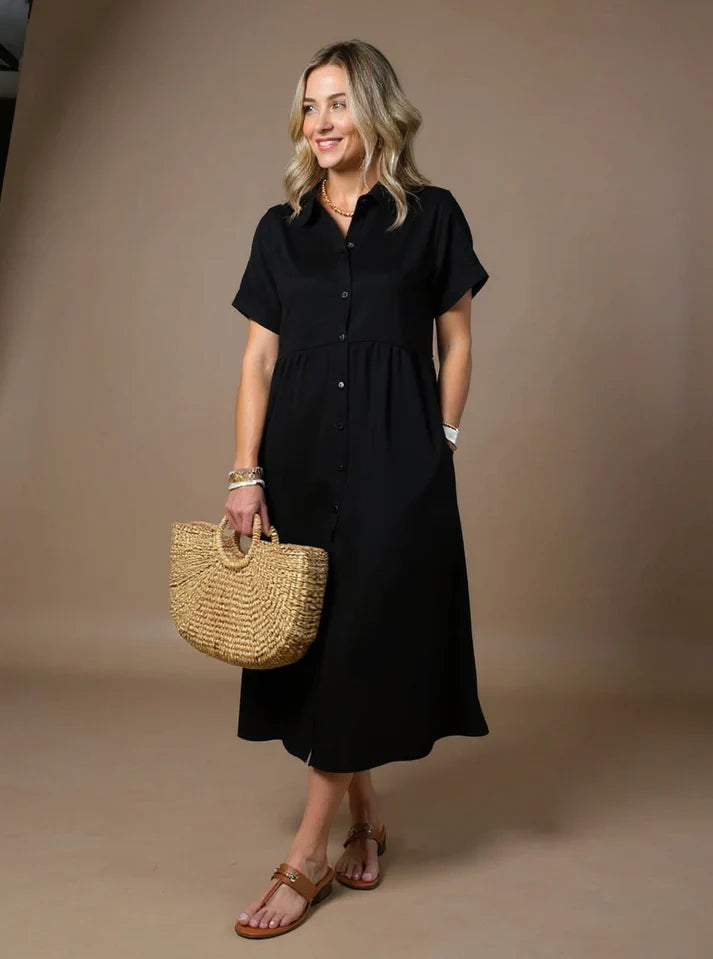 Yonika - Chic Striped Dress