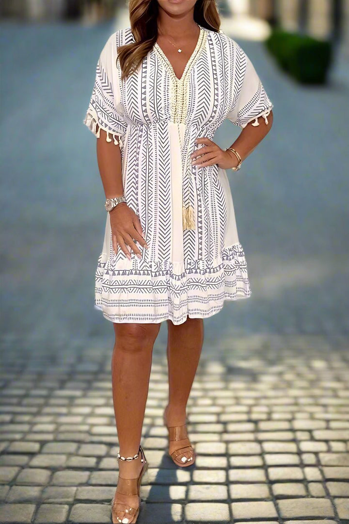 Robyn - Chic Printed Dress