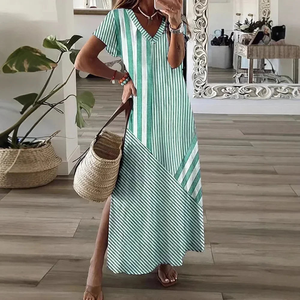 Linda - Coastal Charm Dress