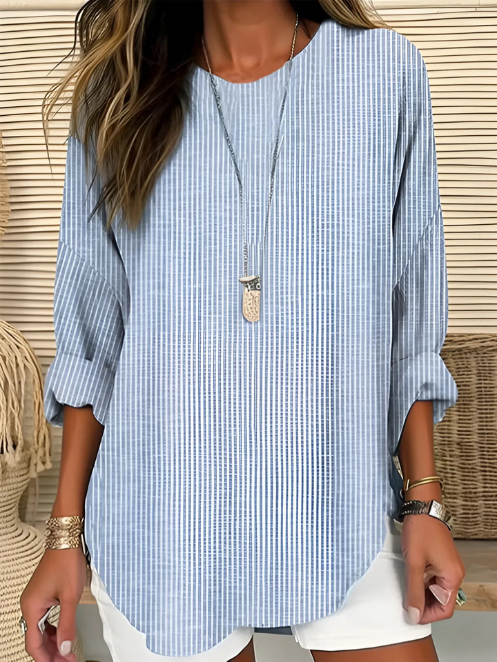 Rumi – Striped Everyday Blouse