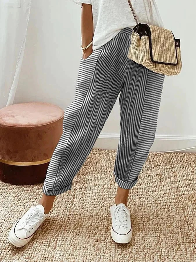 Ivy - Striped Trousers