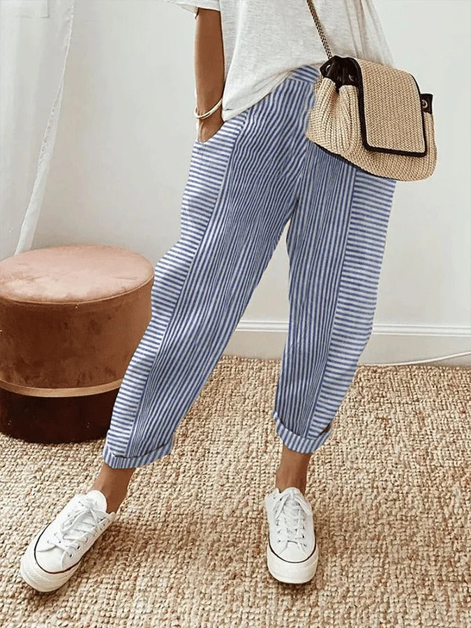 Ivy - Striped Trousers