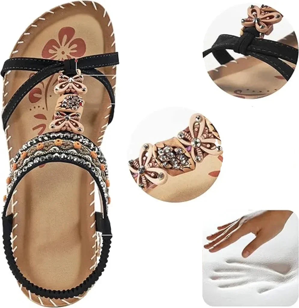 Selora – Ergonomic Boho Sandals