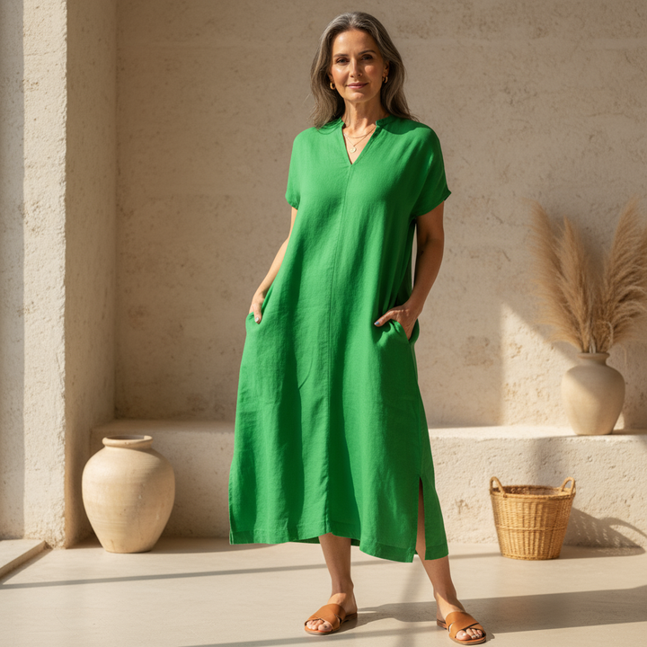 Greece – Tummy Flattering Dress