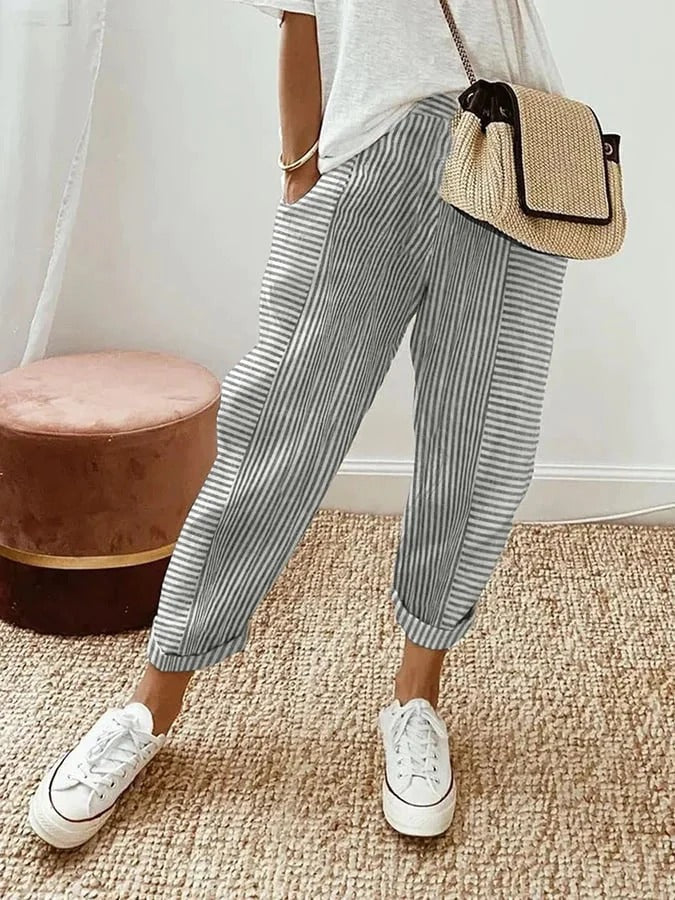 Ivy - Striped Trousers