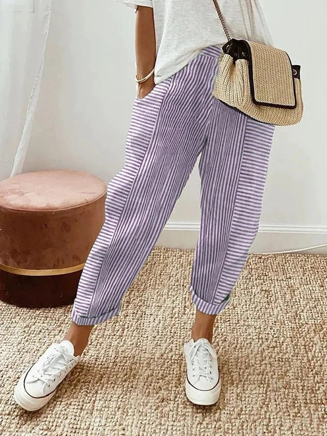 Ivy - Striped Trousers