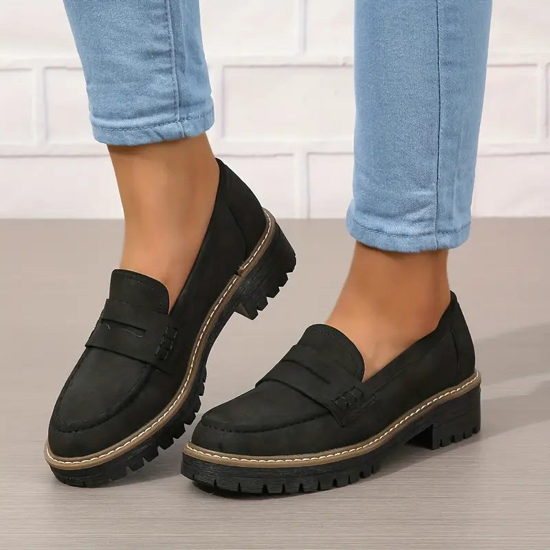 Hemali - All-Day Comfort Chunky Loafers