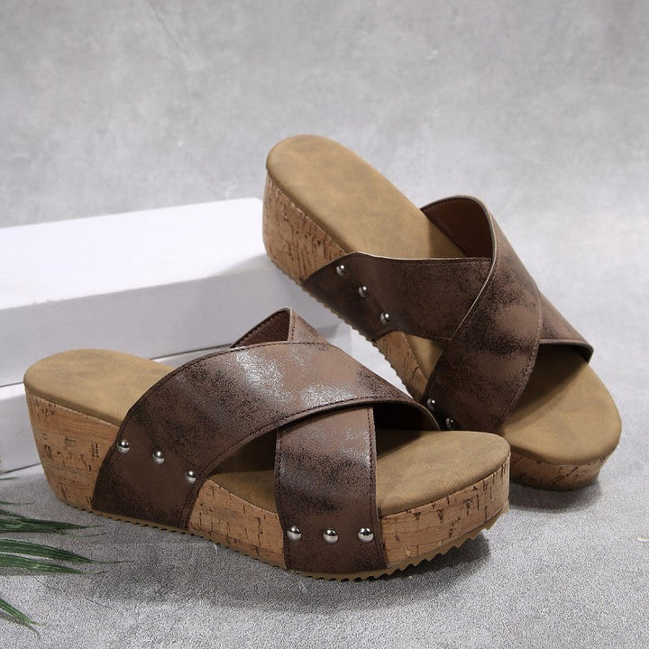 Oakley – Boho Wedge Sandals